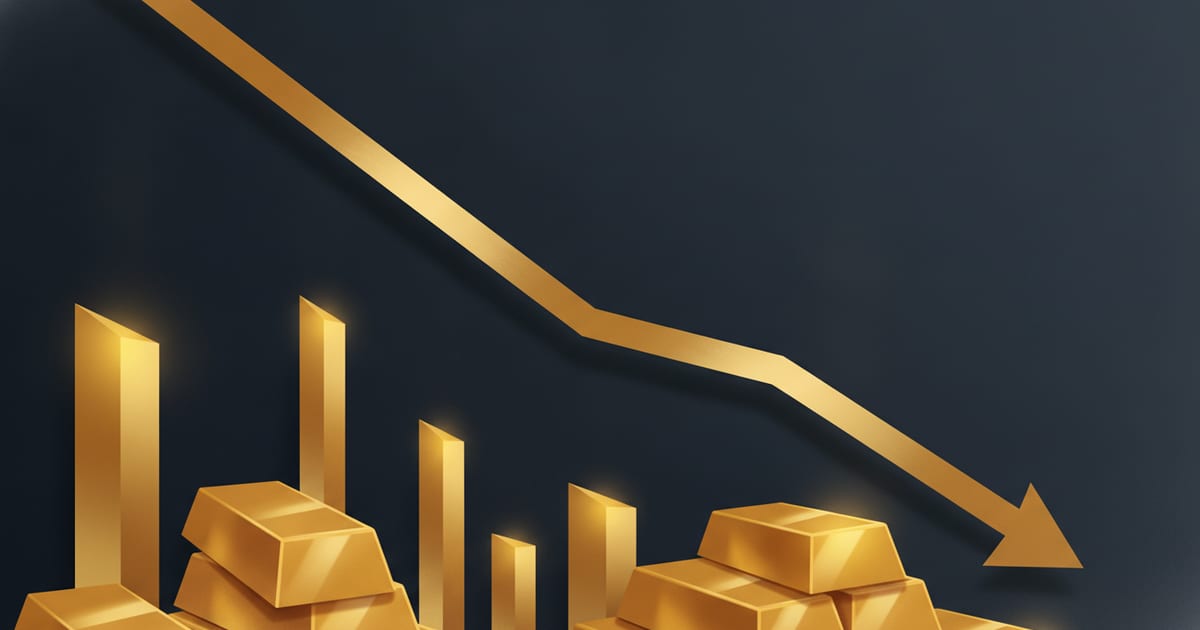 Gold Drops 3.1% Intraday: What It Means for GCC & Egypt Buyers